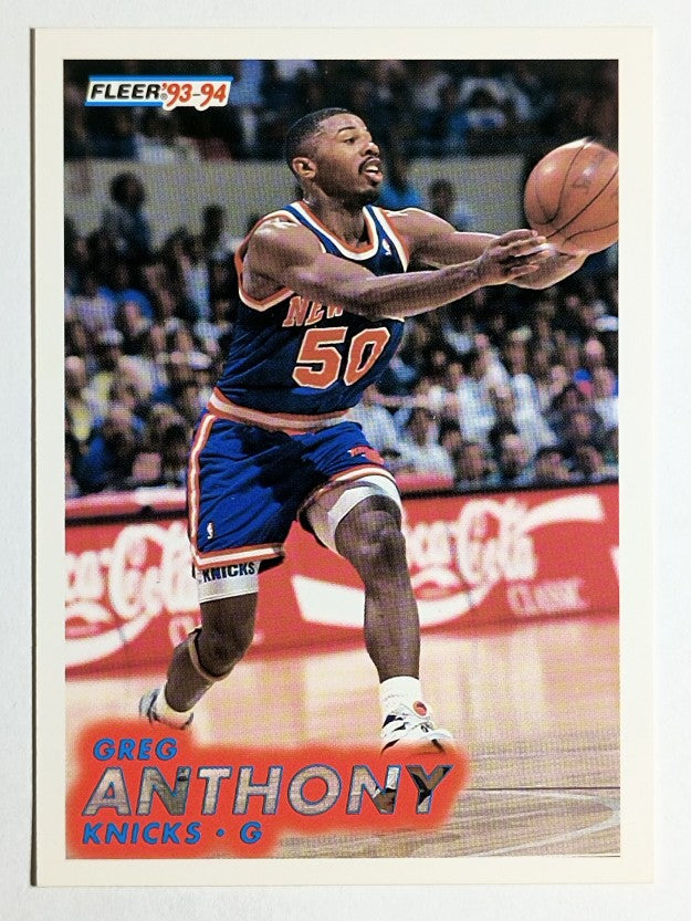 1993-94 Fleer #137 Greg Anthony