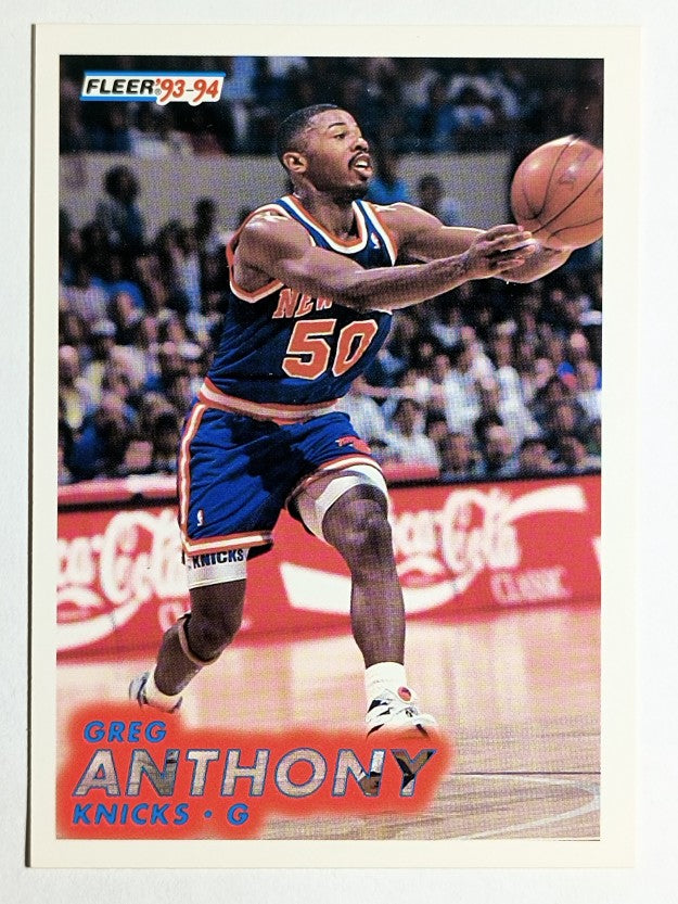 1993-94 Fleer #137 Greg Anthony