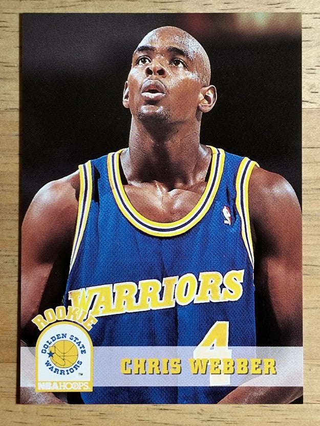 1993-94 Hoops #341 Chris Webber RC