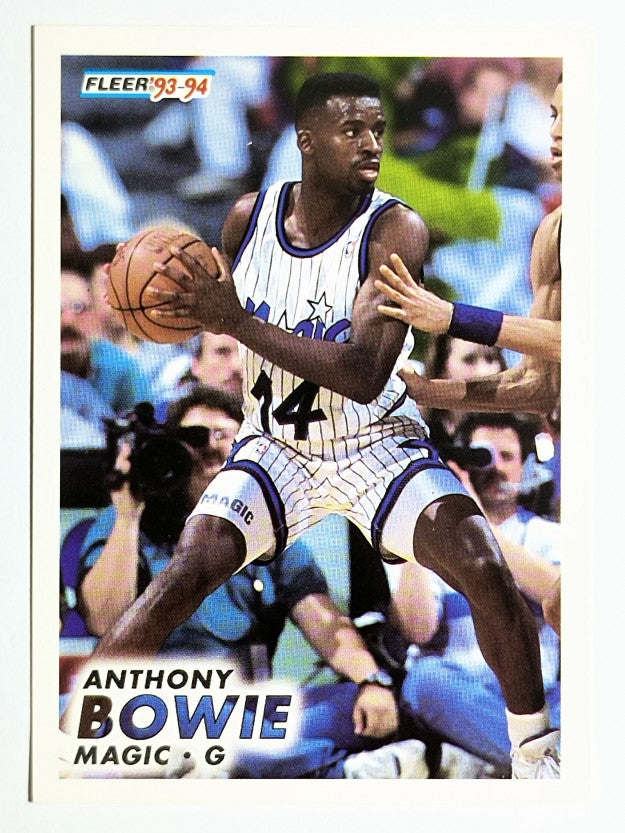 1993-94 Fleer #148 Anthony Bowie