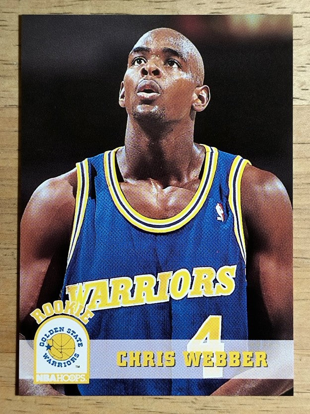 1993-94 Hoops #341 Chris Webber RC