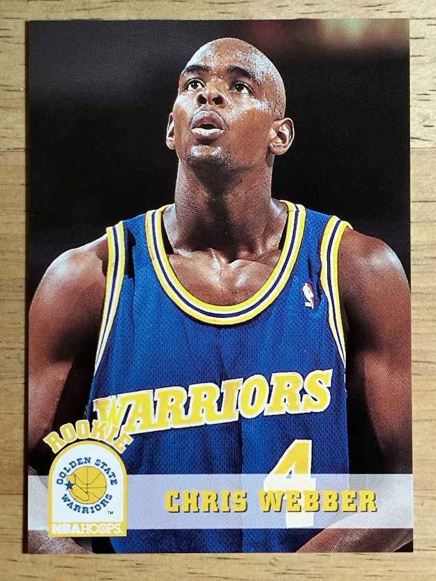 1993-94 Hoops #341 Chris Webber RC