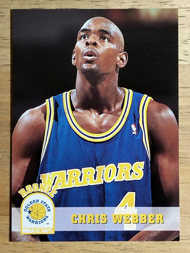 1993-94 Hoops #341 Chris Webber RC