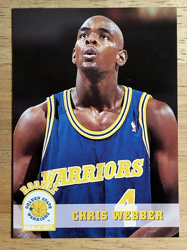 1993-94 Hoops #341 Chris Webber RC