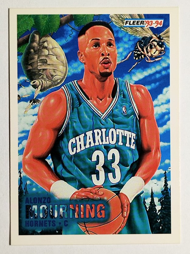 1993-94 Fleer #234 Alonzo Mourning PV