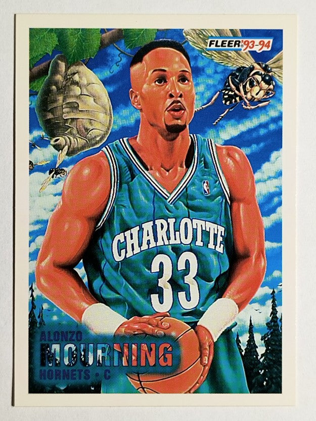 1993-94 Fleer #234 Alonzo Mourning PV