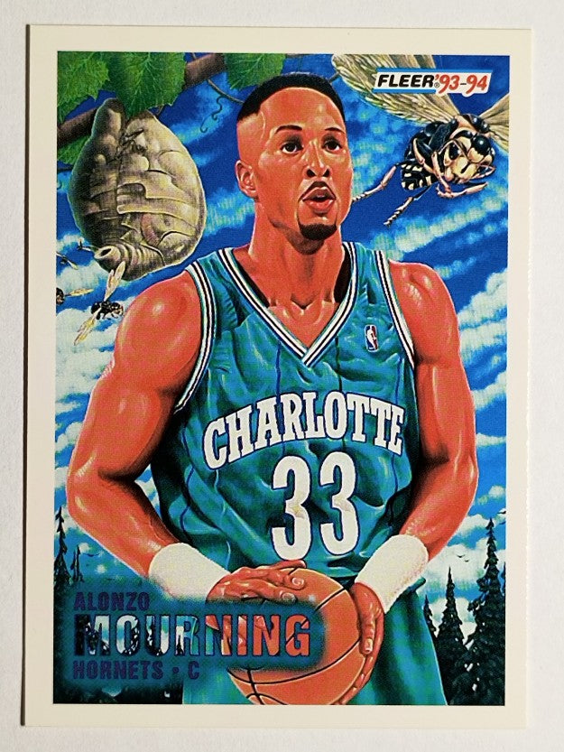 1993-94 Fleer #234 Alonzo Mourning PV