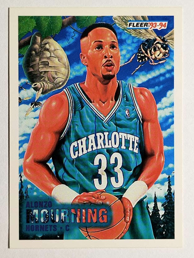 1993-94 Fleer #234 Alonzo Mourning PV