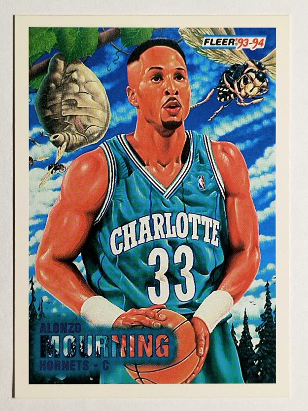 1993-94 Fleer #234 Alonzo Mourning PV