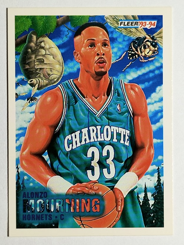 1993-94 Fleer #234 Alonzo Mourning PV