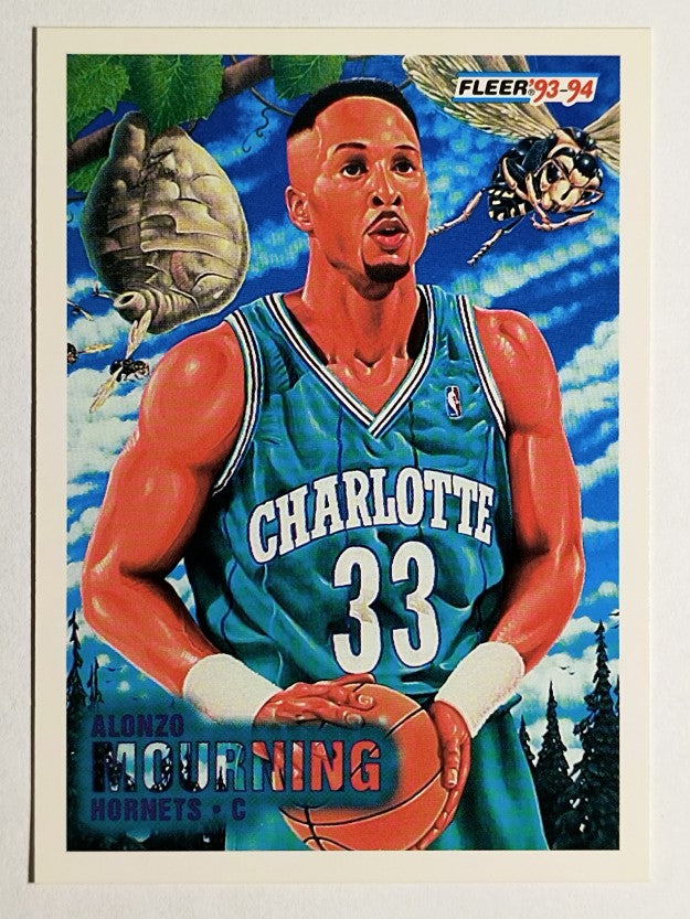 1993-94 Fleer #234 Alonzo Mourning PV