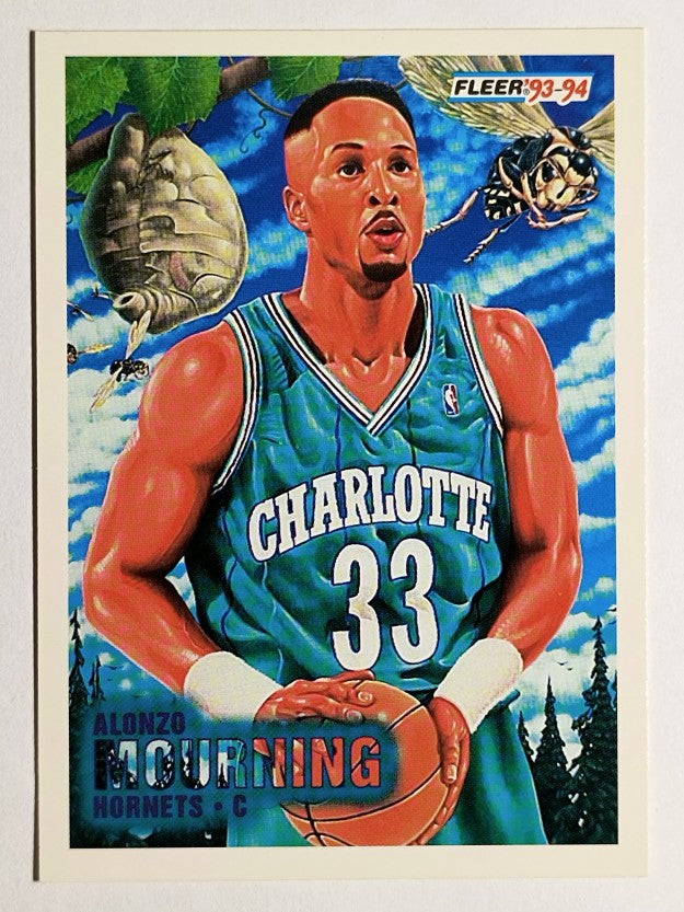 1993-94 Fleer #234 Alonzo Mourning PV