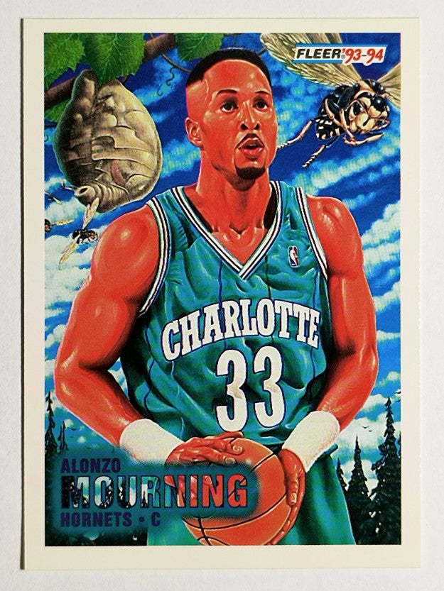 1993-94 Fleer #234 Alonzo Mourning PV