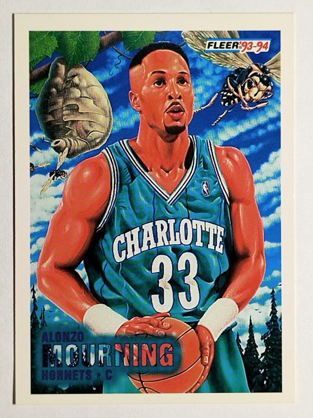 1993-94 Fleer #234 Alonzo Mourning PV
