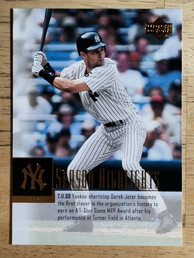 2001 Upper Deck #263 Derek Jeter SH