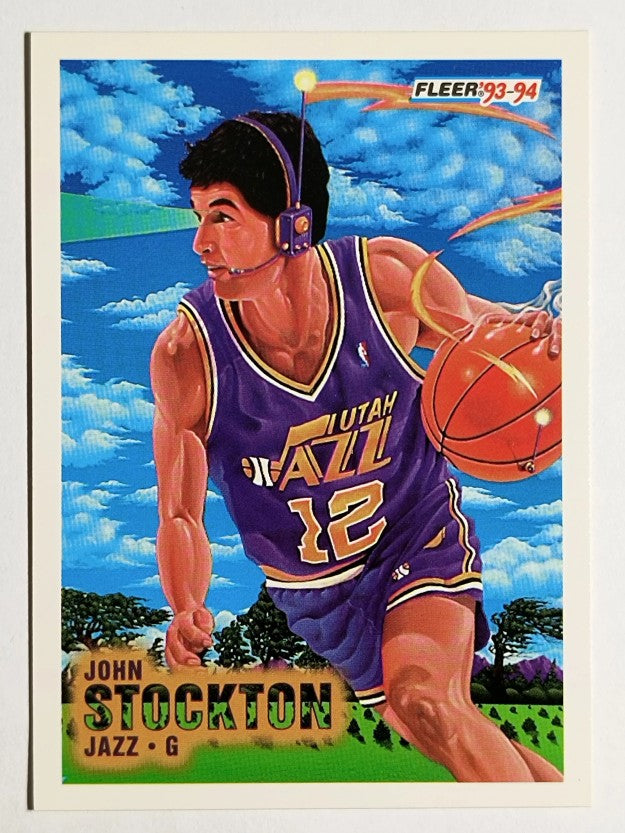 1993-94 Fleer #236 John Stockton PV