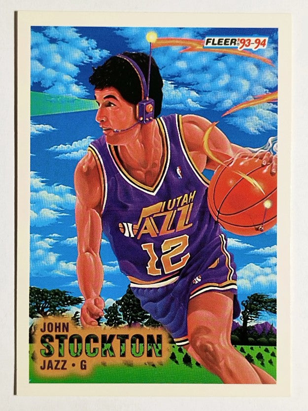 1993-94 Fleer #236 John Stockton PV