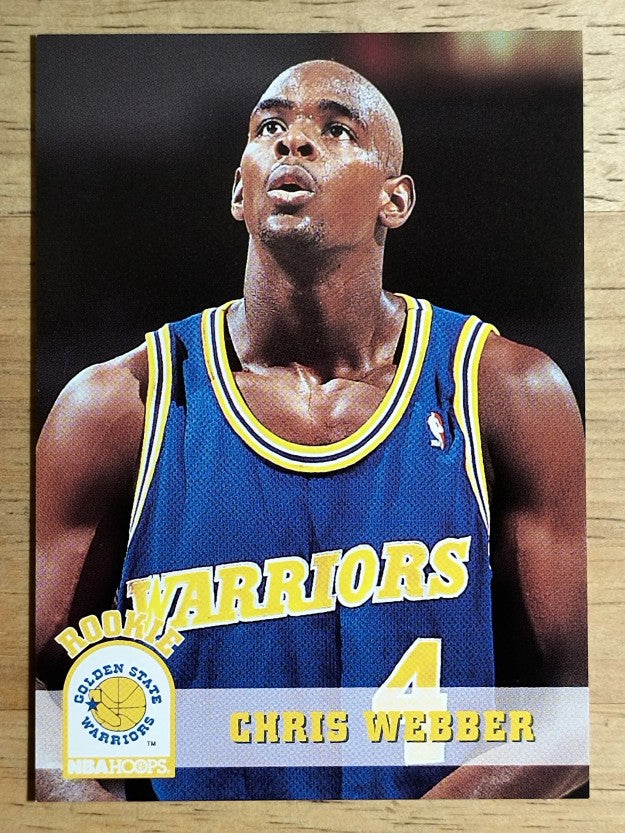 1993-94 Hoops #341 Chris Webber RC