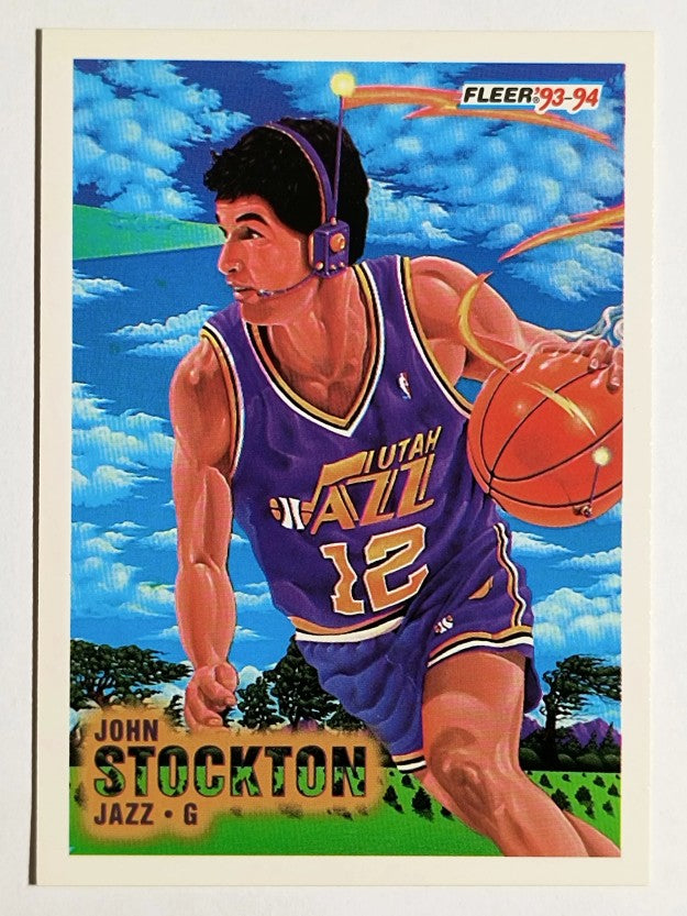 1993-94 Fleer #236 John Stockton PV