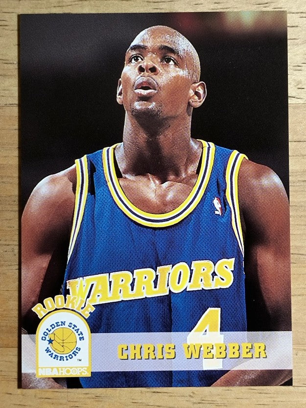1993-94 Hoops #341 Chris Webber RC