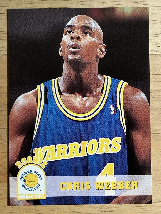 1993-94 Hoops #341 Chris Webber RC