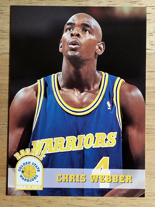 1993-94 Hoops #341 Chris Webber RC