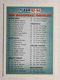 1993-94 Fleer #238 Checklist 1-85