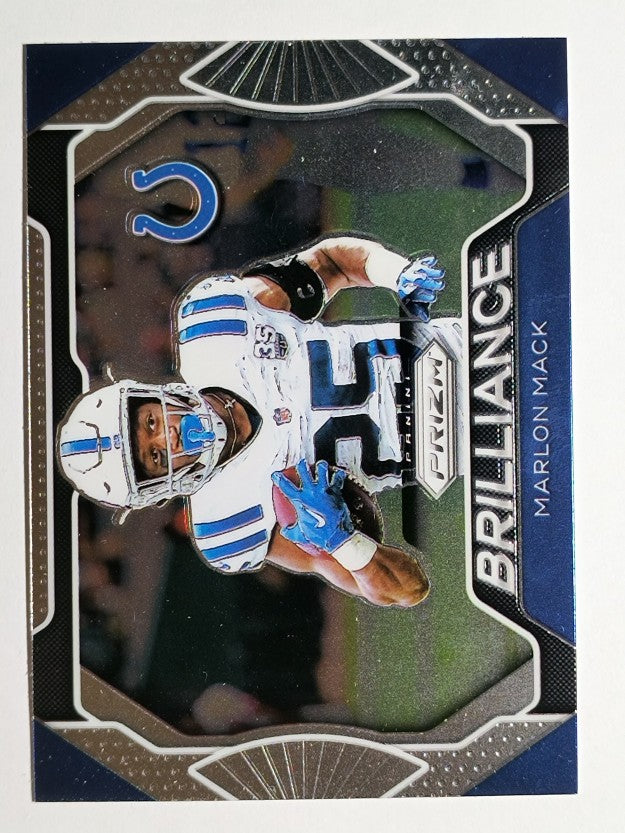2019 Panini Prizm Brilliance #12 Marlon Mack