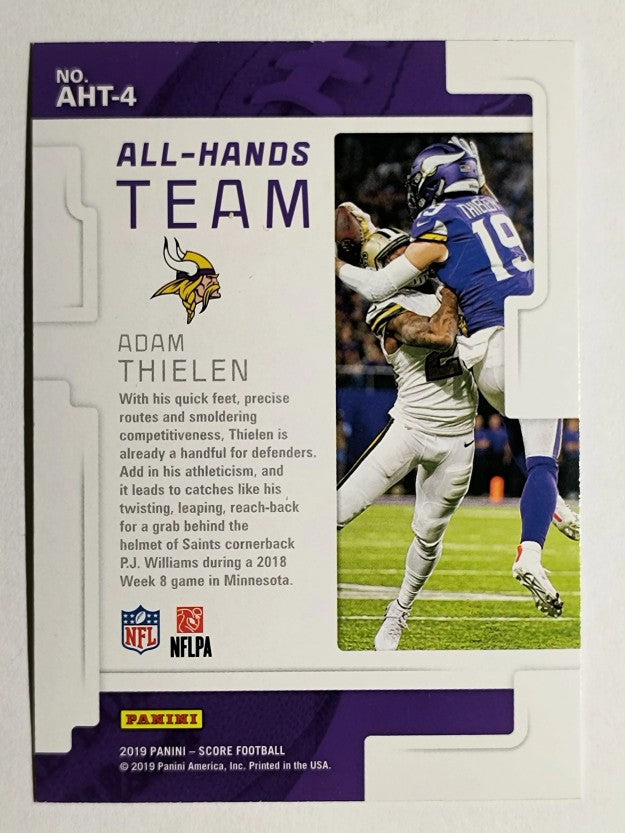 2019 Score All Hands Team #4 Adam Thielen
