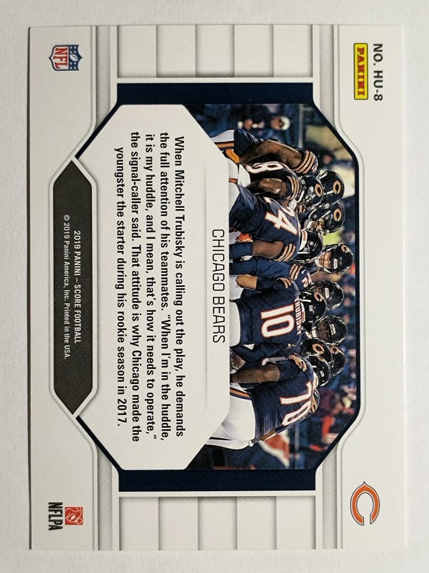 2019 Score Huddle Up #8 Chicago Bears