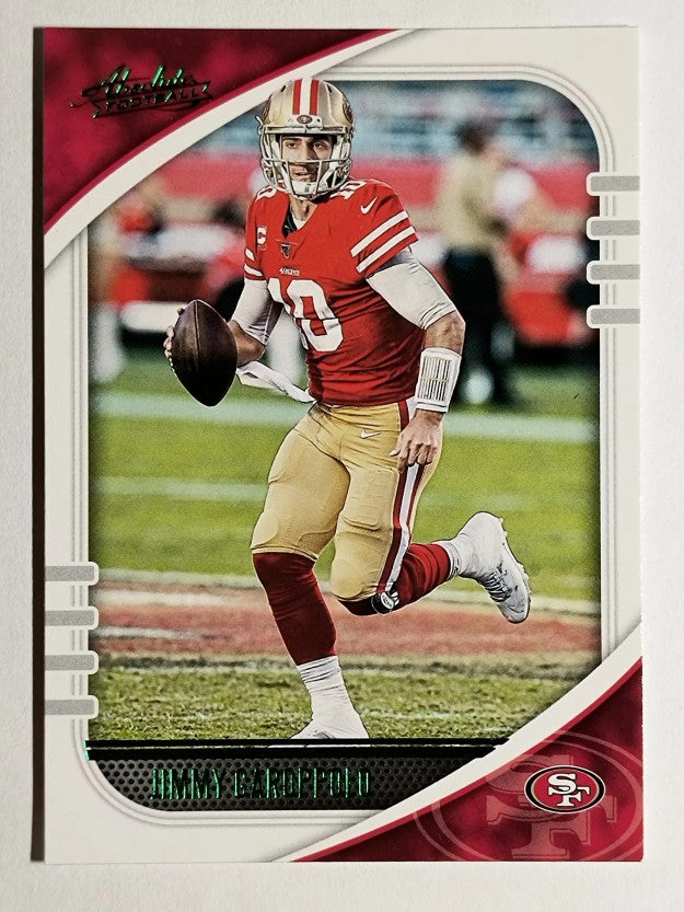 2020 Absolute Green #96 Jimmy Garoppolo (NM)