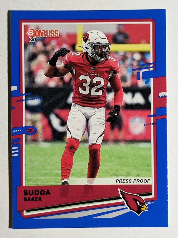 2020 Donruss Press Proof Blue #25 Budda Baker