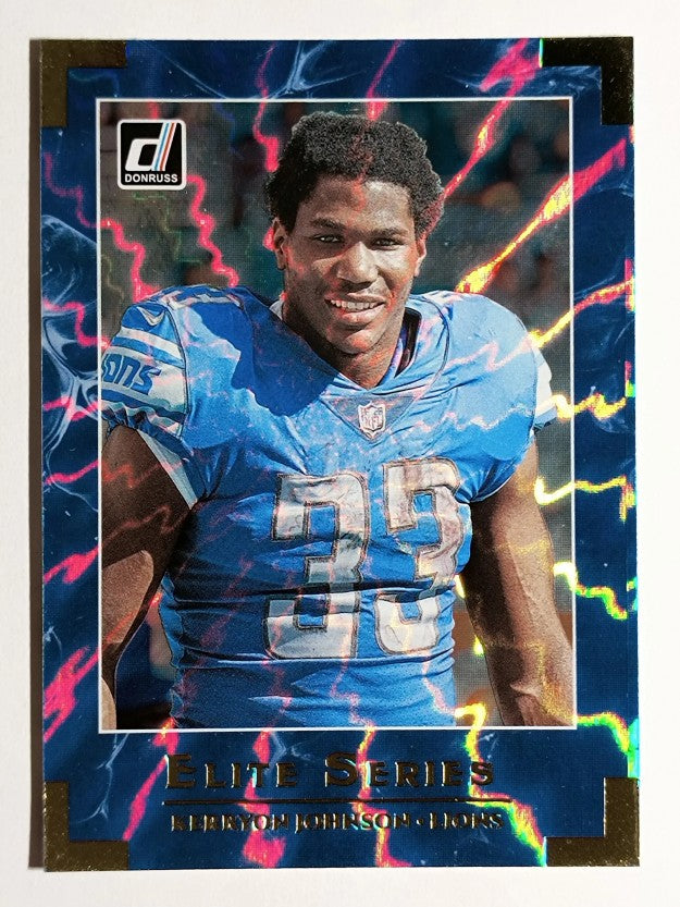 2020 Donruss The Elite Series #26 Kerryon Johnson