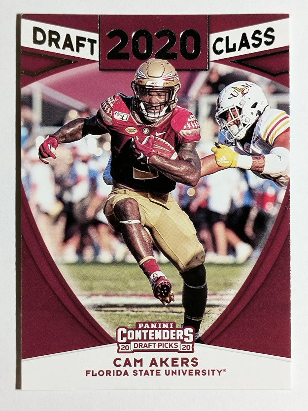 2020 Panini Contenders Draft Picks Draft Class #16 Cam Akers (NM)