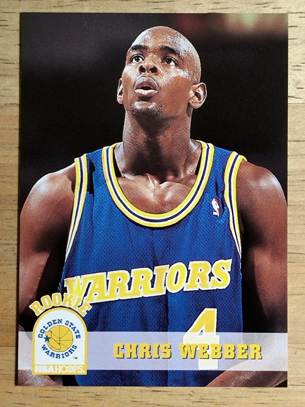 1993-94 Hoops #341 Chris Webber RC