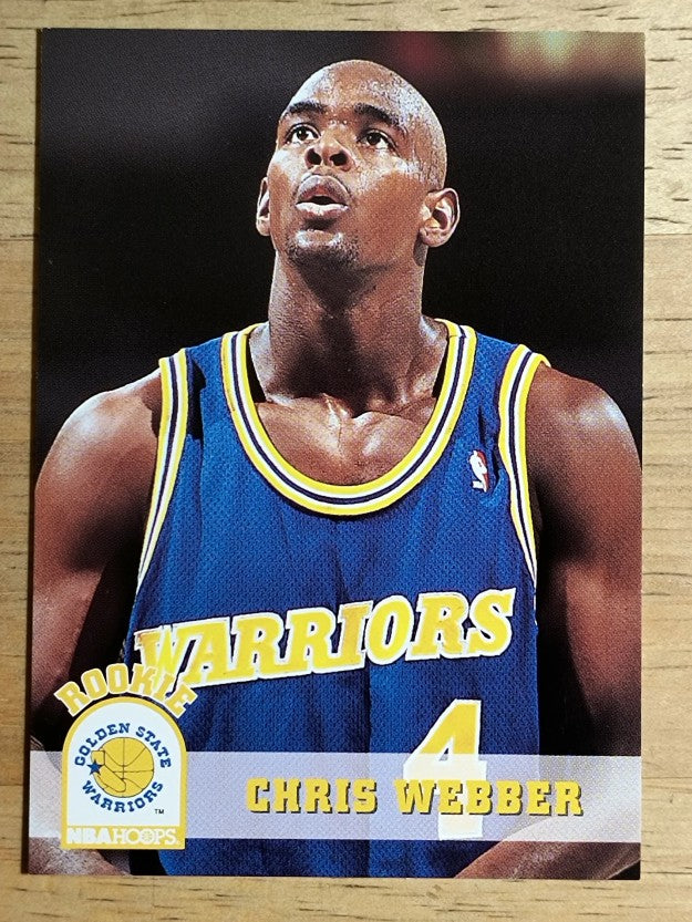 1993-94 Hoops #341 Chris Webber RC