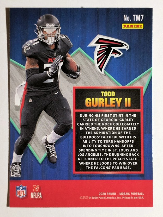 2020 Panini Mosaic Touchdown Masters #TM7 Todd Gurley II