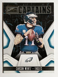 2020 Panini Playbook Captains #3 Carson Wentz (NM)