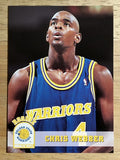 1993-94 Hoops #341 Chris Webber RC