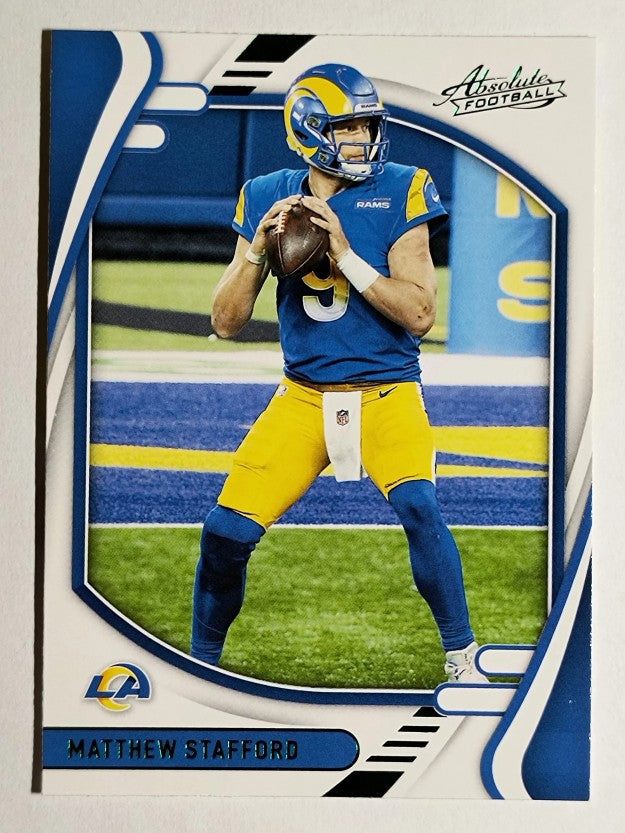 2021 Absolute Green #3 Matthew Stafford
