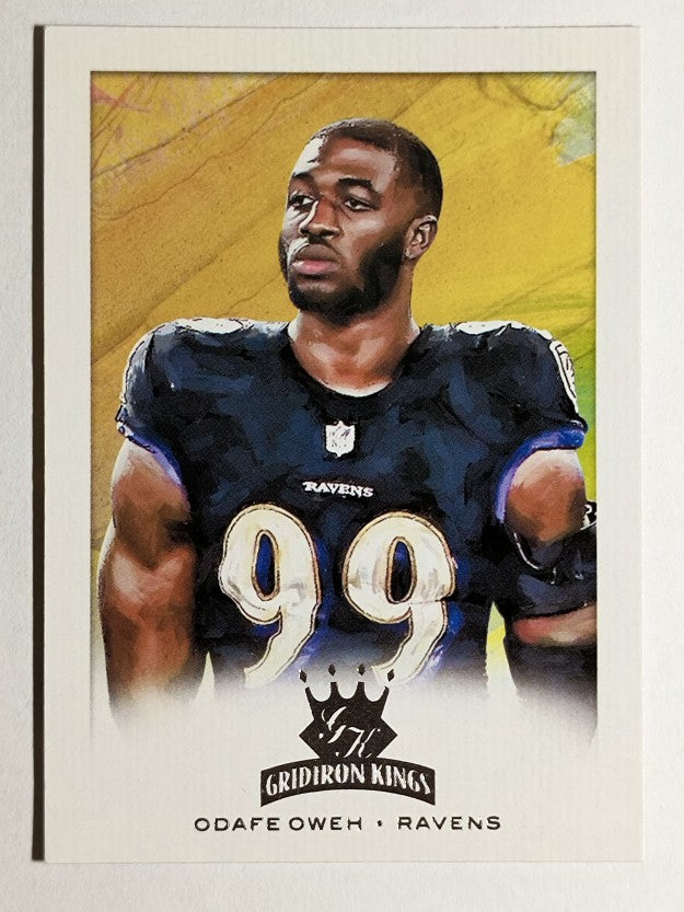 2021 Panini Chronicles Gridiron Kings #40 Odafe Oweh