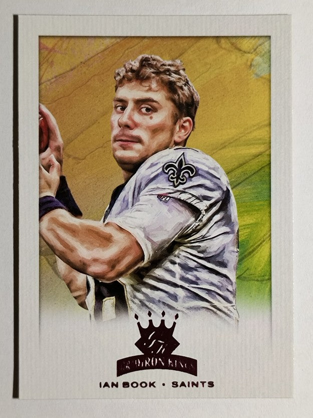 2021 Panini Chronicles Gridiron Kings Pink #9 Ian Book