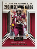 2021 Panini Contenders Draft Picks Playing the Numbers Game #16 Rashod Bateman