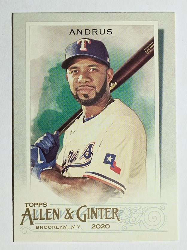 2020 Topps Allen and Ginter #267 Elvis Andrus