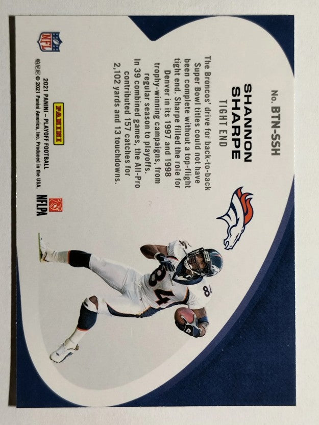 2021 Playoff Behind the Numbers #18 Shannon Sharpe