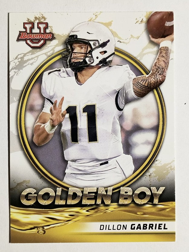 2022 Bowman University Golden Boy #GB8 Dillon Gabriel
