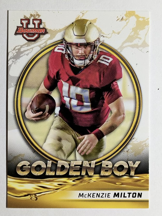 2022 Bowman University Golden Boy #GB11 McKenzie Milton