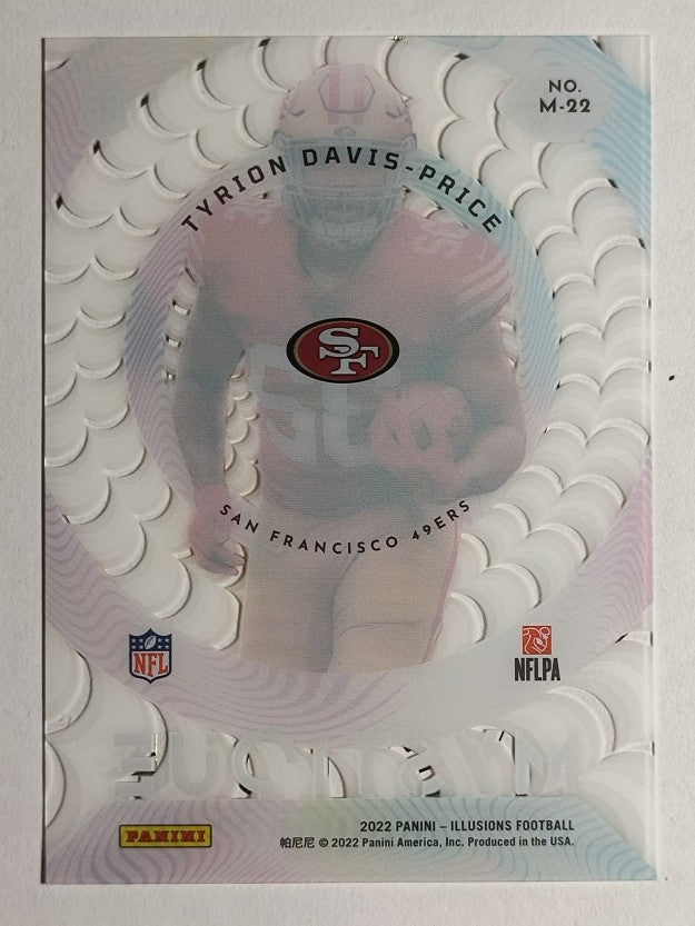 2022 Panini Illusions Mystique #22 Tyrion Davis-Price
