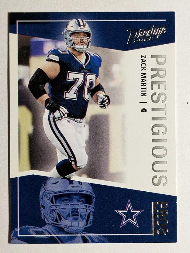 2022 Prestige Prestigious Pros #12 Zack Martin
