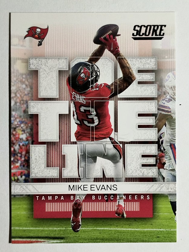 2022 Score Toe the Line #9 Mike Evans